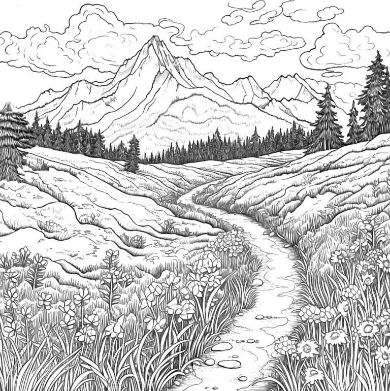 Mountain Meadow Path